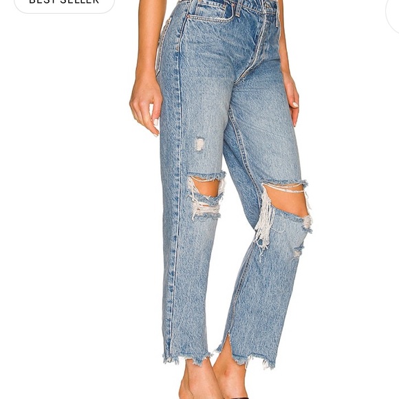 Free People Denim - Free People We The Free Tapered Baggy Boyfriend Jeans